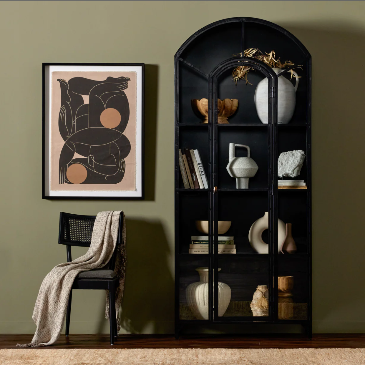 Dax Onyx Cabinet