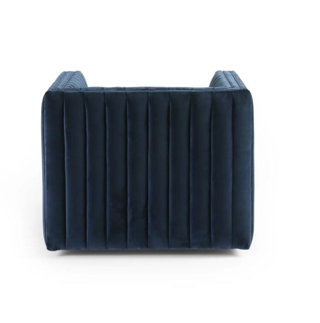 Swivel Club Chair - Sapphaire/Navy